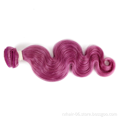 Hot Sale Fast Shipping Body Wave Purple 99j Human Hair Bundles